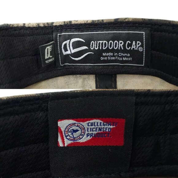 MS State Bulldogs Embroidered Patch Strapback Cap Camo Trucker NCAA Baseball Hat - Picture 8 of 15